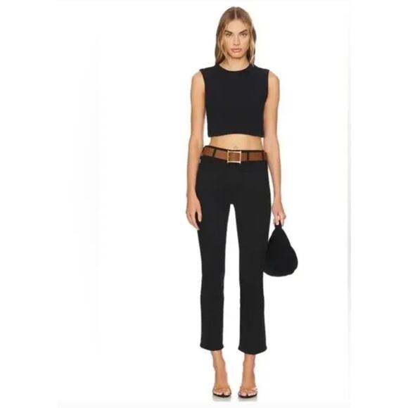 Mother Patch Pocket Insider Ankle Jeans Pitch - Picture 1 of 5